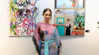 Nikita Pelizon mostra quadri