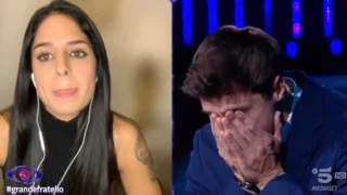 Mirko Brunetti scoppia in lacrime durante il confronto con Perla