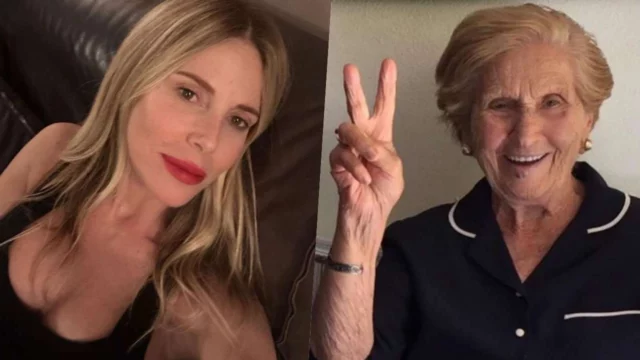 Alessia Marcuzzi festeggia i 100 anni di sua nonna
