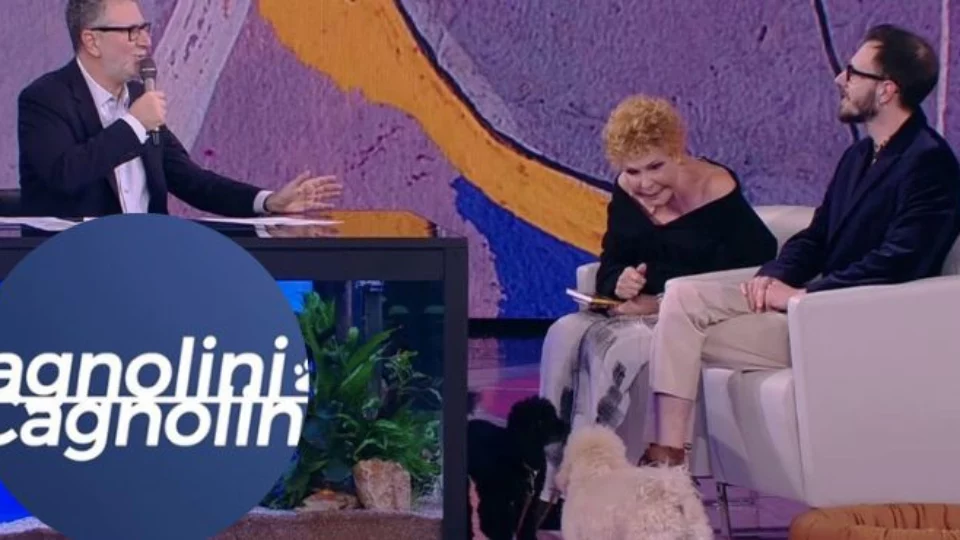 Fabio Fazio imita Maria De Filippi: arriva Cagnolini e cagnoline