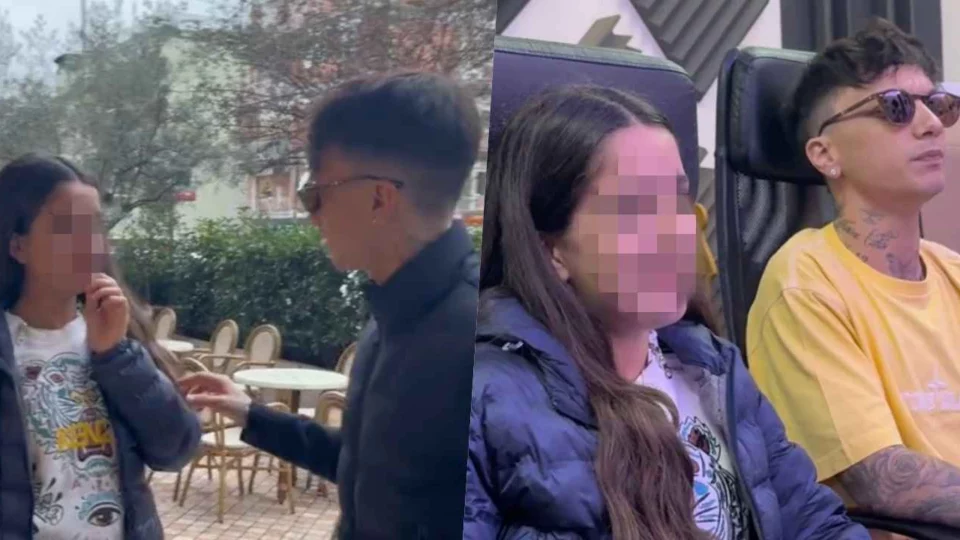 Ultimo incontra una fan per strada e la invita nel suo studio