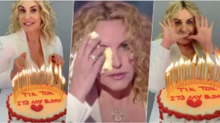 Antonella Clerici festeggia il compleanno su TikTok: l'ironico video