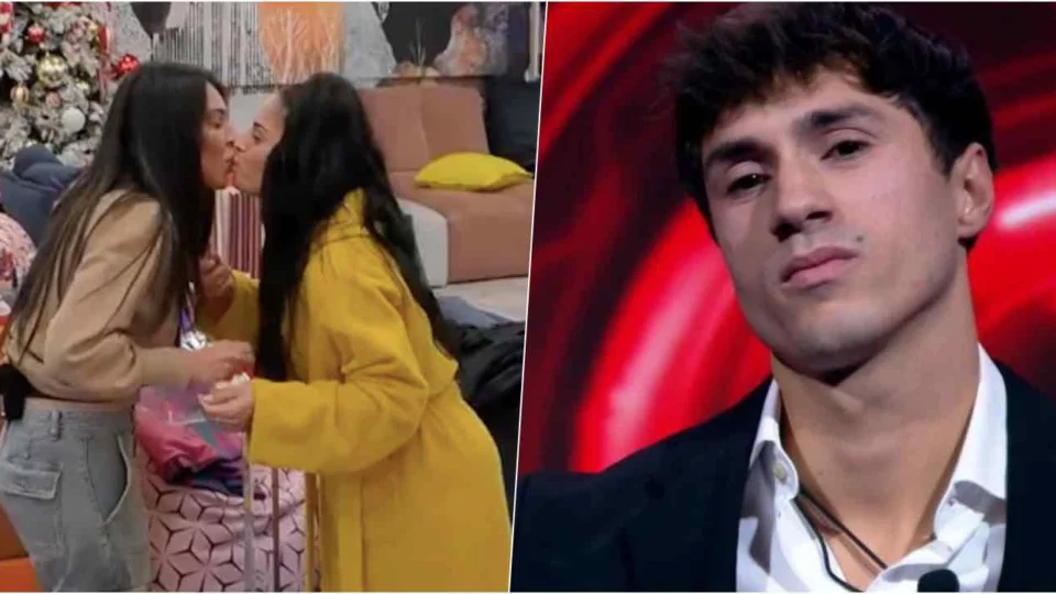 Greta Rossetti bacia Perla sotto al vischio dopo l'uscita di Mirko