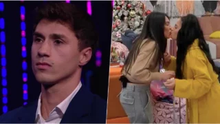Mirko Brunetti, la reazione al bacio tra Greta e Perla