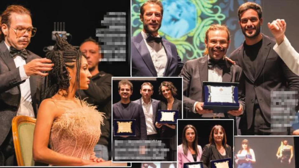 Pablo Gonzalez Villaverde, all'evento dell'hairstylist che classe