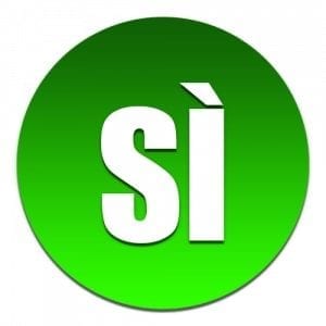 sì