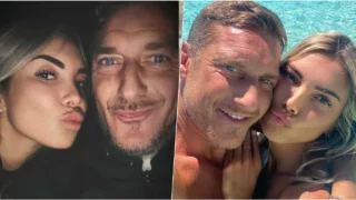 Totti, il ritratto con Noemi finisce nell'antibagno della nuova casa