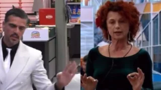 beatrice luzzi duro scontro Massimiliano Varrese
