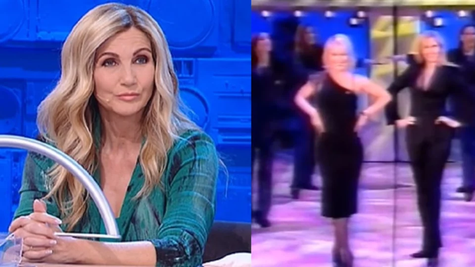 Lorella Cuccarini a C'è posta per te ballò con Maria de Filippi