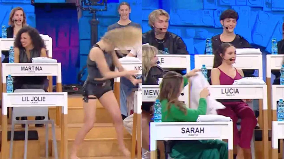Amici 23, Matthew guarda Isobel e Mew lo fulmina con lo sguardo