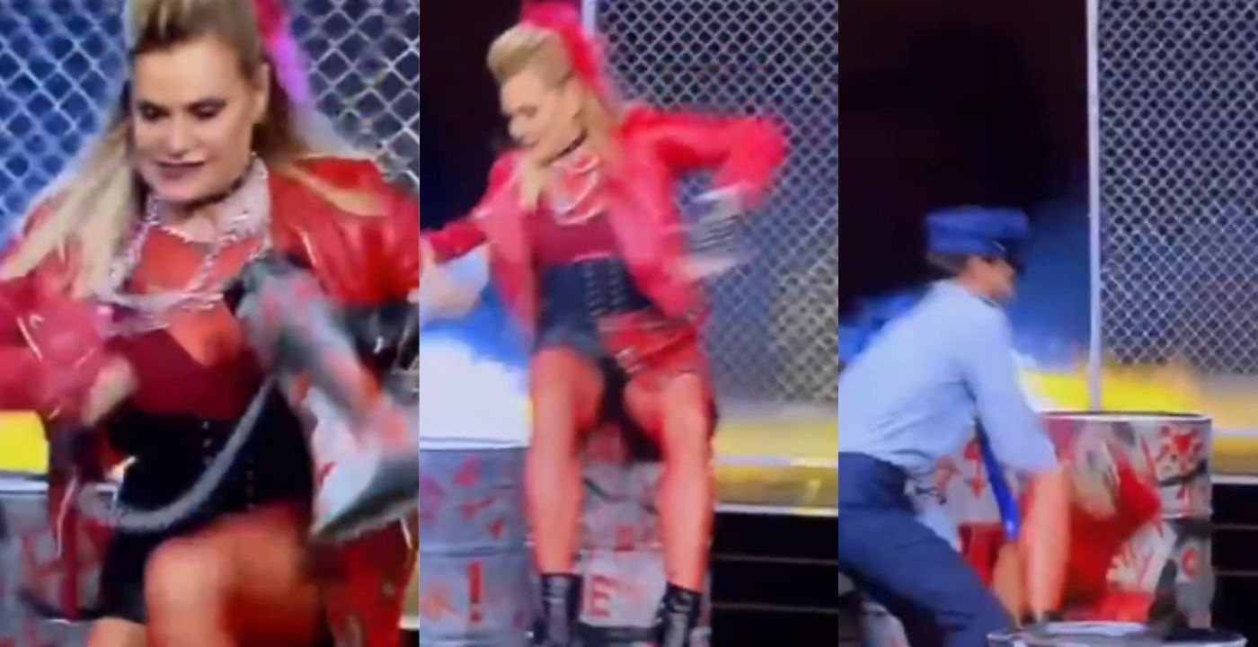 Simona Ventura cade registrando il prologo che precede l’esibizione in diretta (VIDEO) Simona Ventura cade registrando il prologo che precede l’esibizione in diretta (VIDEO)
