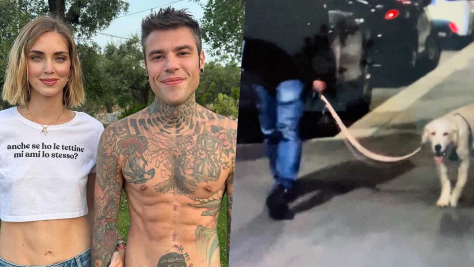 Ferragnez, la stampa si apposta sotto casa loro e intercetta il dog sitter con Paloma