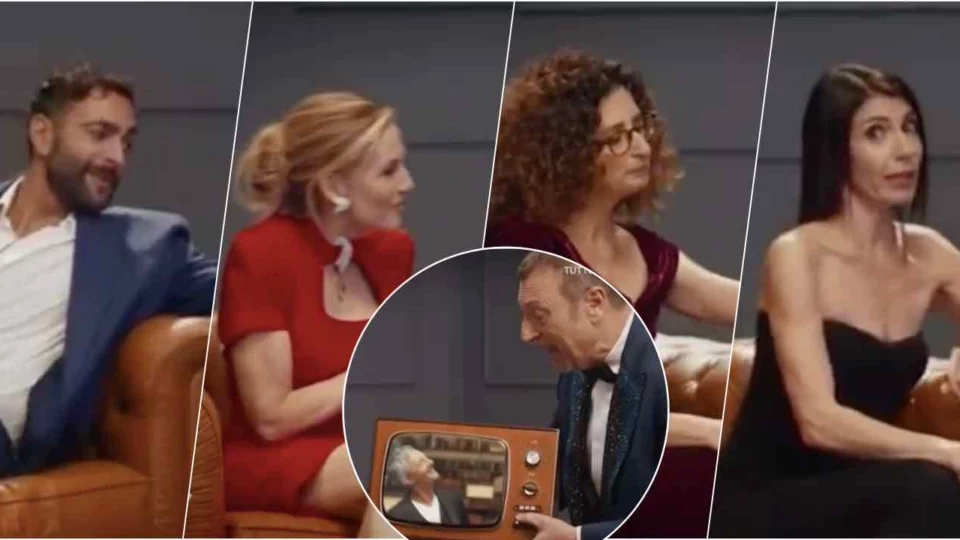 Sanremo 2024, il primo spot con Amadeus e tutti i co-conduttori (VIDEO)