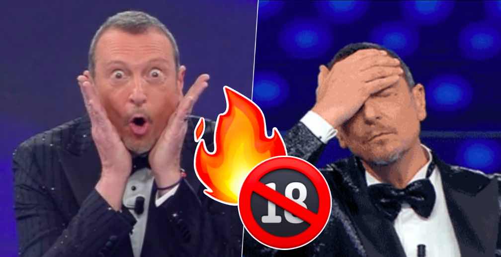Sanremo, big con mani sulle 'parti intime' nella copertina di Sorrisi Sanremo, big con mani sulle 'parti intime' nella copertina di Sorrisi