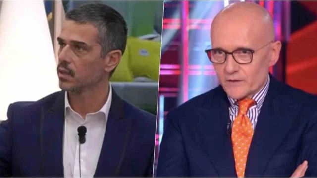 Varrese si rifiuta di rispondere alle domande di Signorini, che lo ammonisce: “Mister simpatia”
