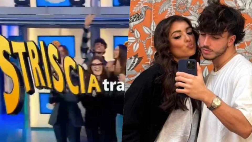 Mattia Zenzola nel pubblico di Striscia: la reunion con Cosmary