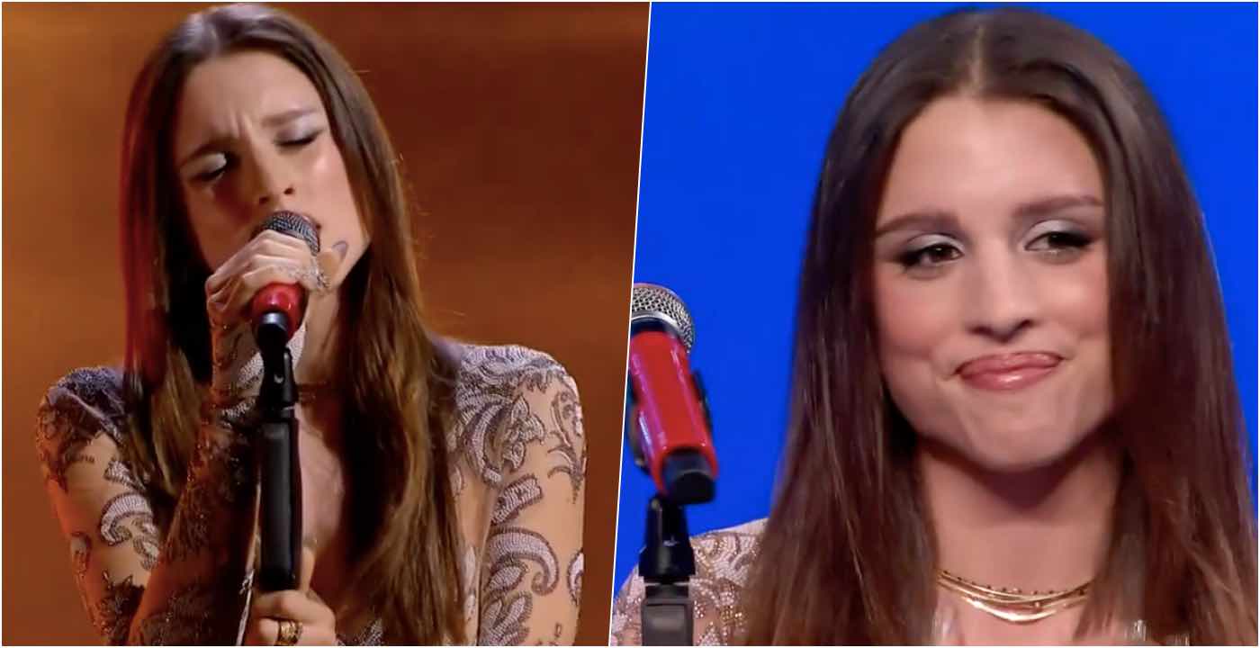 Angelina Mango omaggia il padre Pino con La Rondine Angelina Mango omaggia il padre Pino con La Rondine