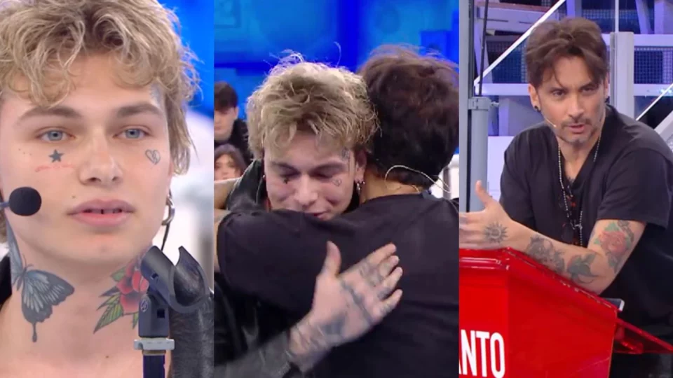 ayle amici 23 abbraccio fabrizio moro emozionato