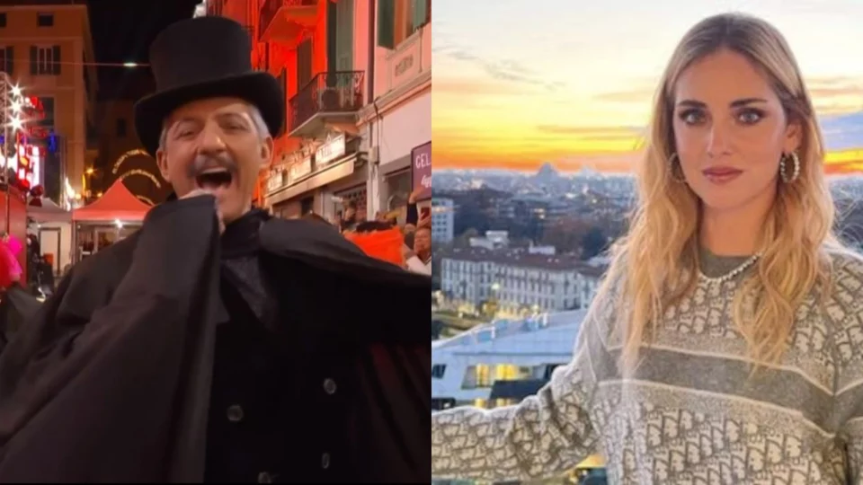 chiara ferragni reazione gag fiorello sanremo 2024
