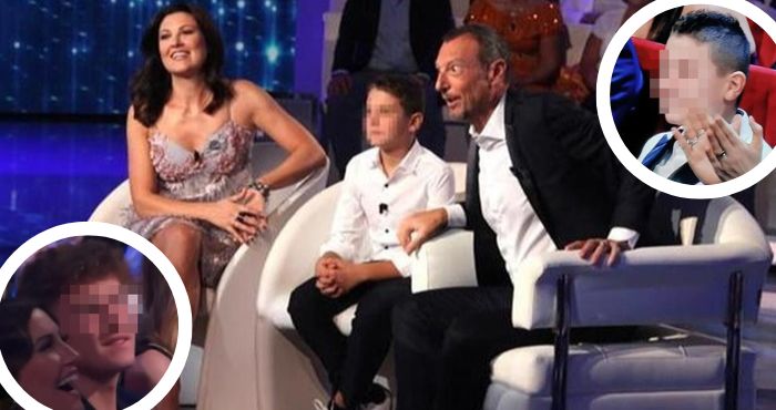 Il figlio di Amadeus è creciuto sotto i nostri occi foto prima e dopo