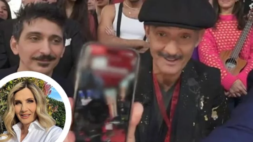 Fiorello mostra per sbaglio il numero di telefono di Lorella Cuccarini