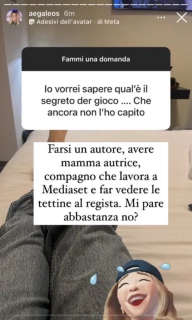 Anita Olivieri replica alle critiche sulla sua partecipazione al GF