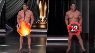 John Cena nudo sul palco degli Oscar 2024 (VIDEO)