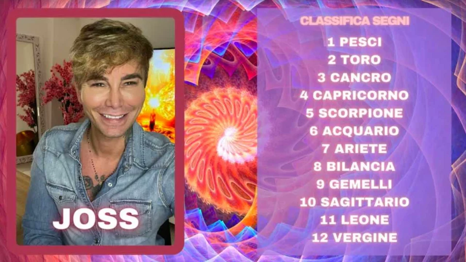 Oroscopo di Joss dall'11 al 17 marzo: le previsioni della settimana