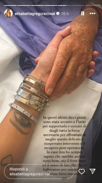 Storia Instagram di Elisabetta Gregoraci