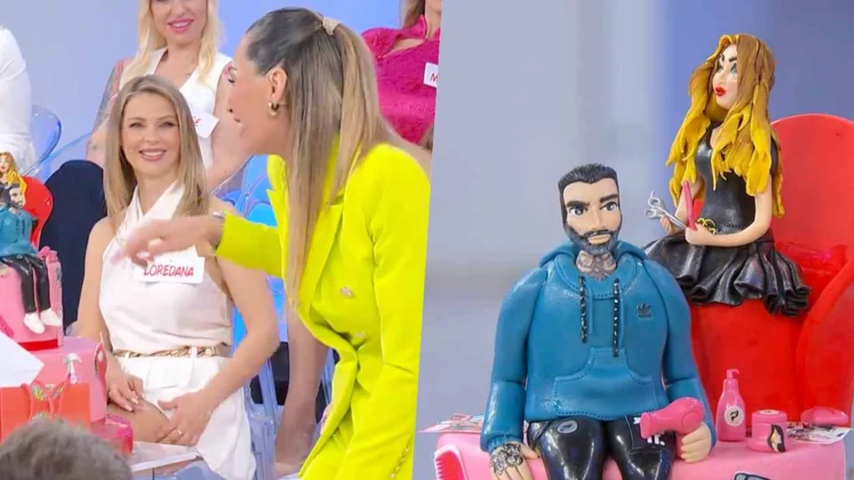 Uomini e Donne, Mario regala a Ida una torta con le loro statuine