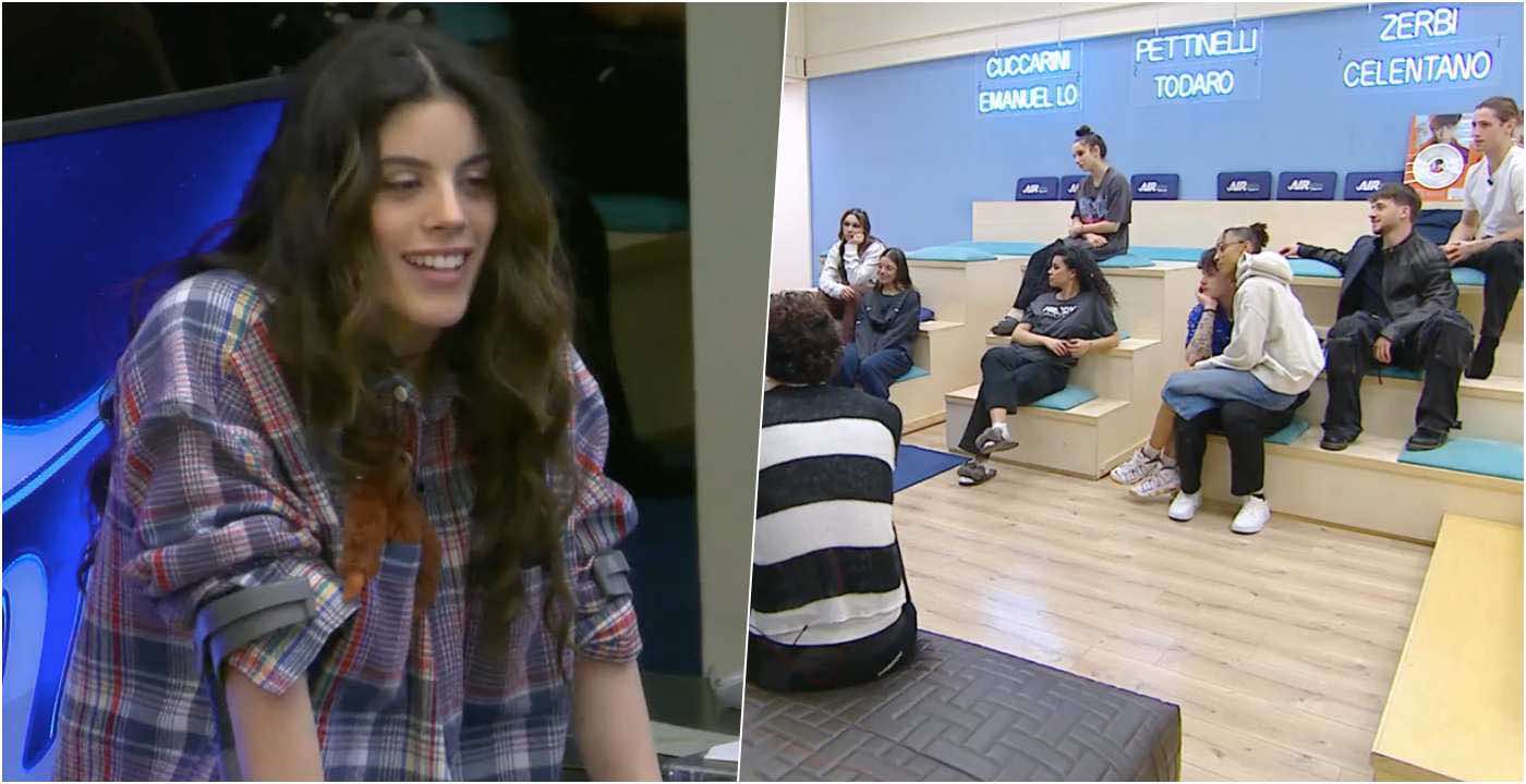 Amici 23, Gaia rivolge un pensiero ai suoi compagni prima di uscire