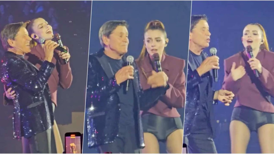 Annalisa duetta con Gianni Morandi in Banane e lamponi