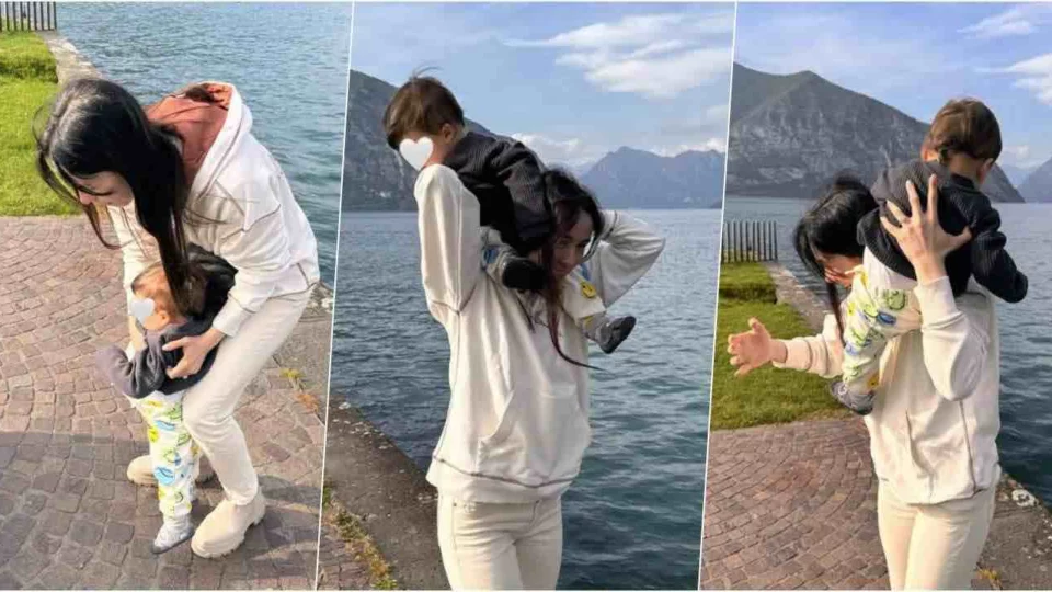 Aurora Ramazzotti travolta dalle critiche dopo una gita al lago con il figlio Cesare, lei sbotta