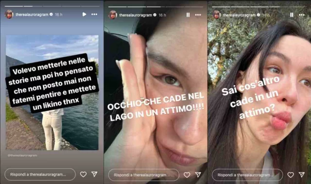Dure critiche sul web nei confronti di Aurora Ramazzotti, dopo le foto della gita al lago con il figlio Cesare. Lei sbotta