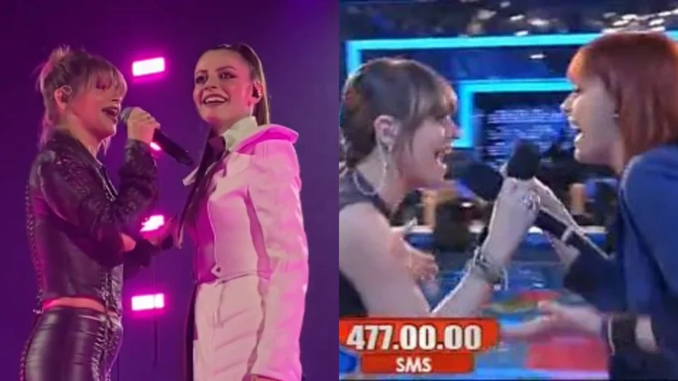 annalisa alessandra amoroso duetto roma video dedica