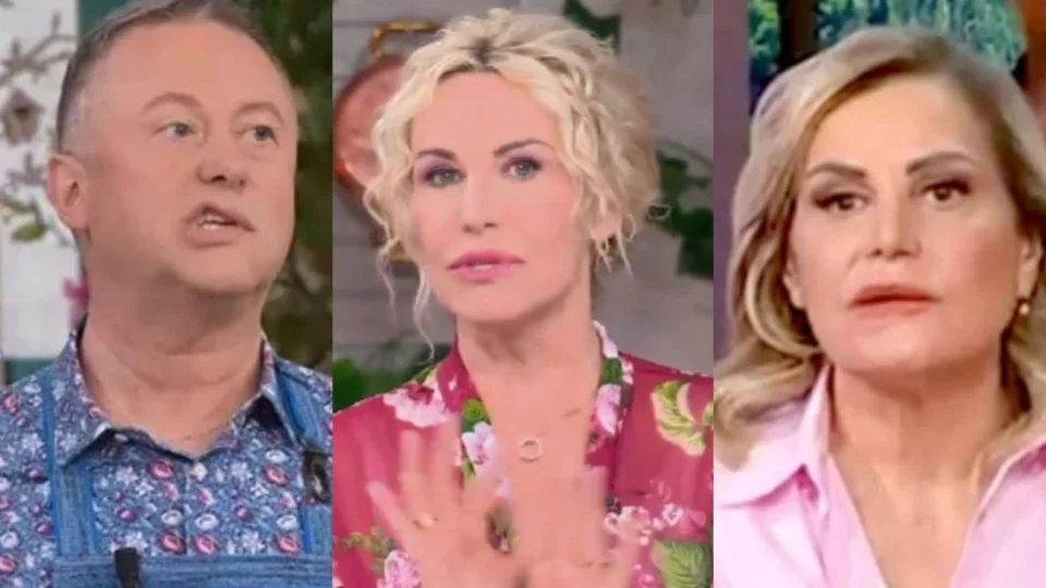 è sempre mezzogiorno daniele persegani stessa paresi facciale simona ventura parole antonella clerici