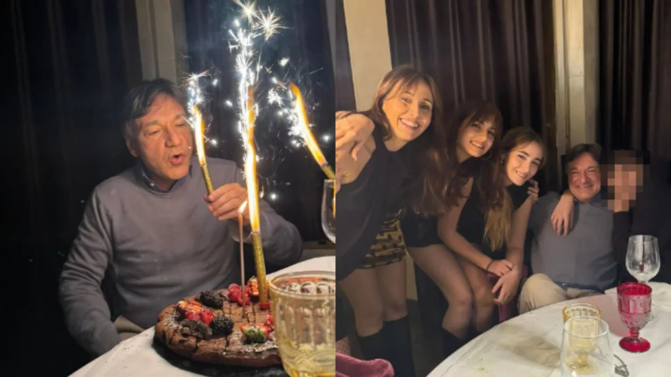 fabio caressa compie 57 anni compleanno famiglia foto