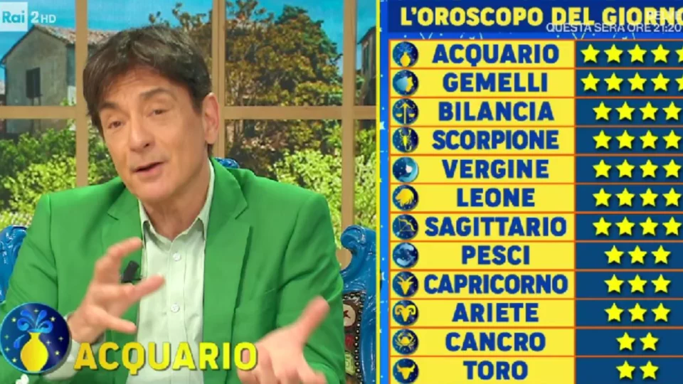 oroscopo paolo fox 16 aprile 2024