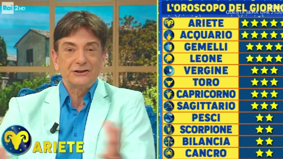 oroscopo paolo fox 9 aprile 2024