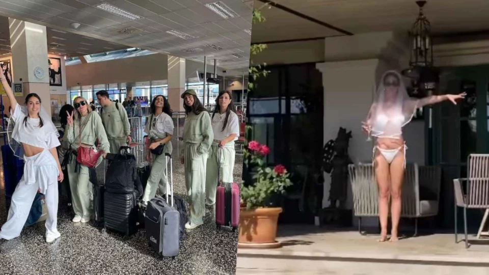 Cecilia Rodriguez festeggia l'addio al nubilato con Belen e gli amici