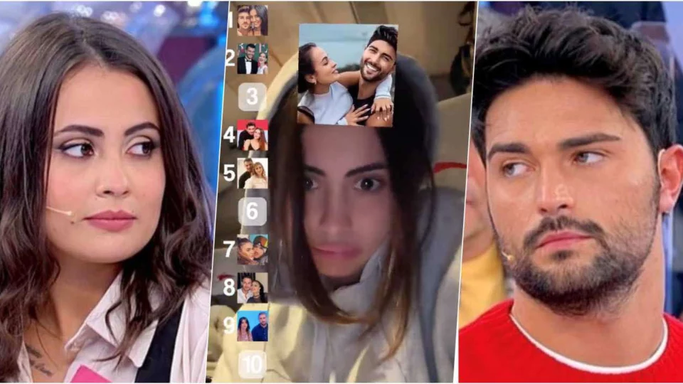 Uomini e Donne, Chiara fa una classifica e provoca l'ex Davide