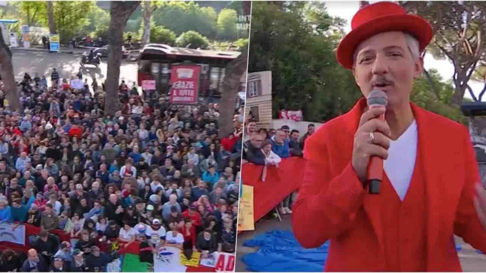 Viva Rai 2 chiude per sempre! Oltre 1700 persone al Foro Italico per Fiorello