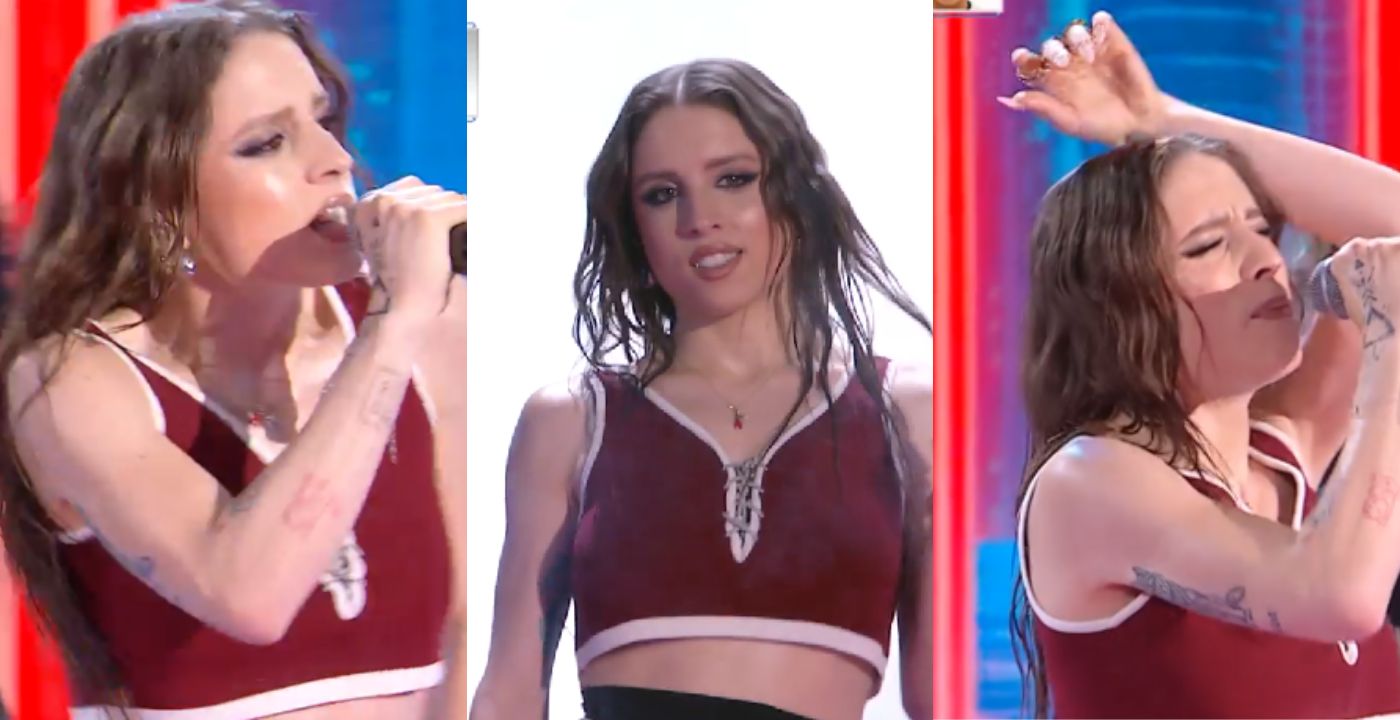 Angelina canta in anteprima il nuovo singolo “Melodrama” e infiamma la finale di Amici (VIDEO)