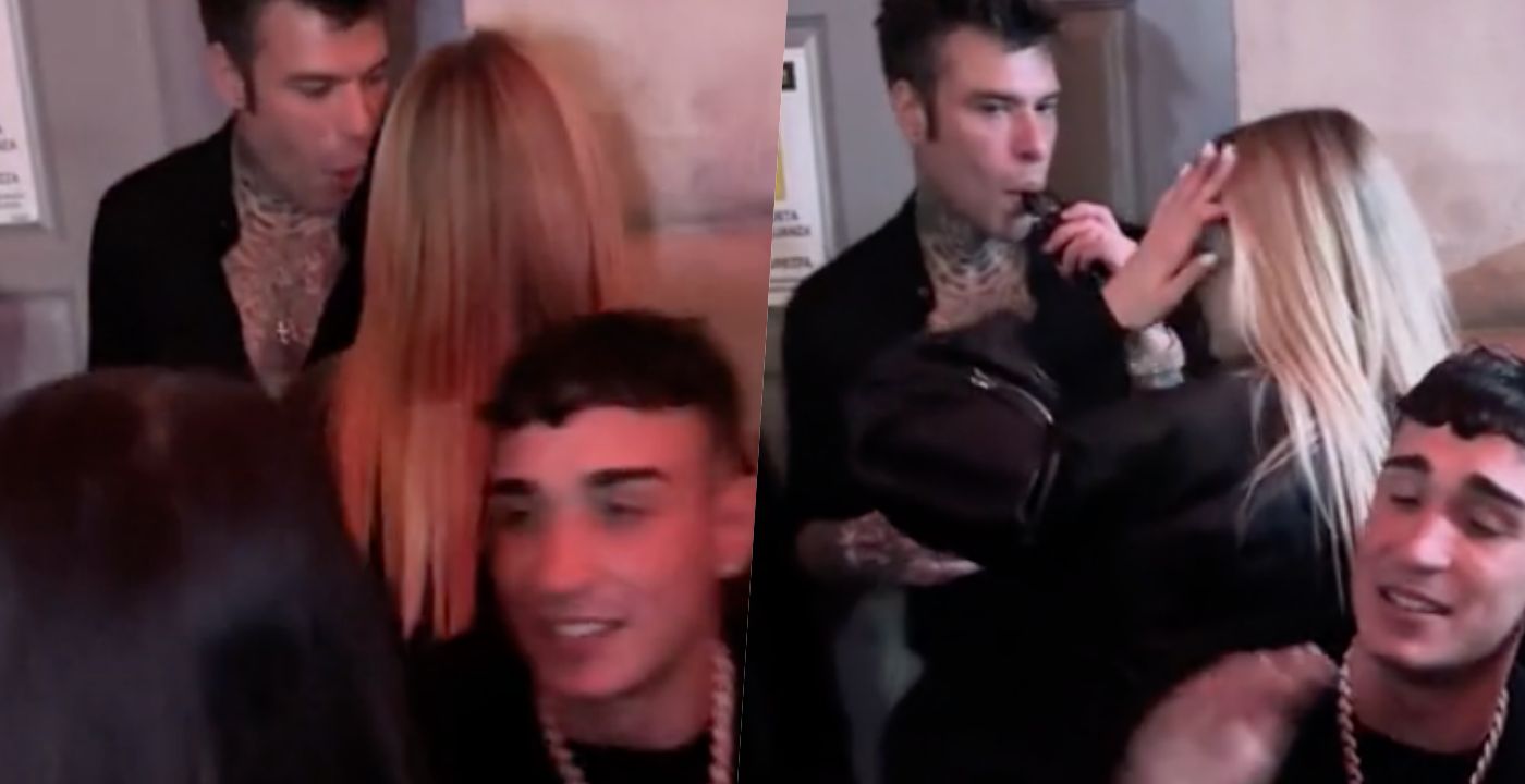 Fedez beccato in compagnia di una misteriosa ragazza