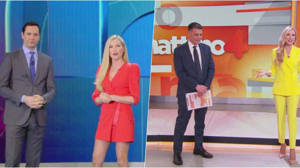Mattino 5 News e Mattino 4 chiudono alla grande! Da lunedì arriva Morning News con Dario Maltese