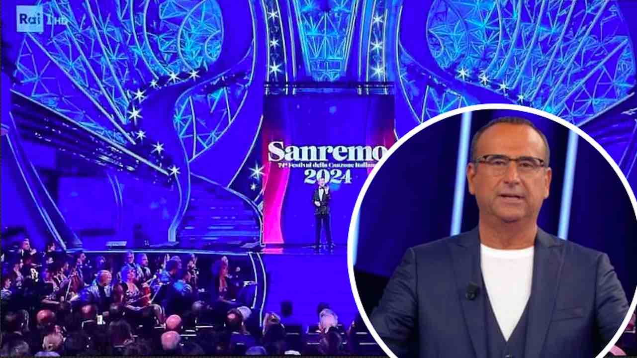 Sanremo 2025 previsto un GROSSO cambiamento da parte di Carlo Conti