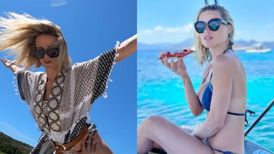 michelle hunziker nuovo flirt vacanza