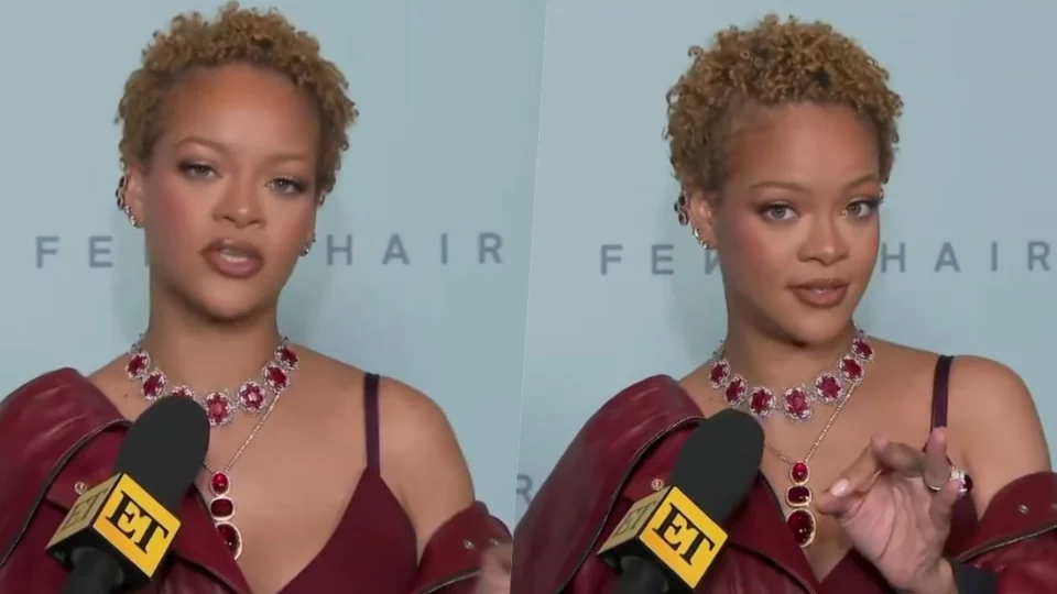 Rihanna si mostra per la prima volta senza parrucca