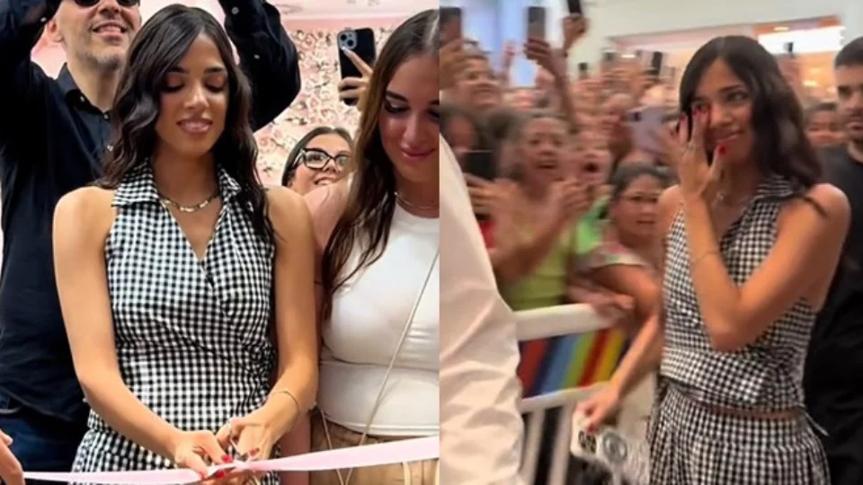 New Martina, nuovo negozio e viene accolta come una star
