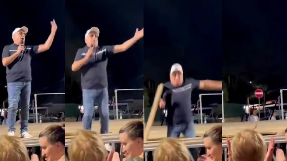 chi è gigione cantante baia felice caduta palco concerto come sta oggi